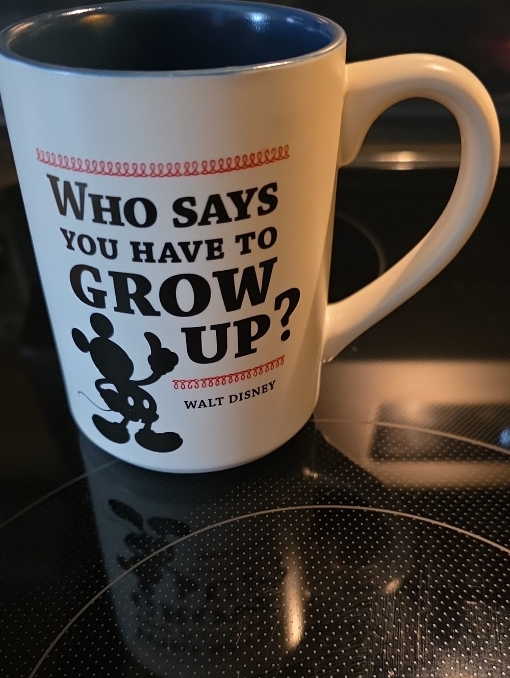 Disney 'Who Says You Have to Grow Up?' Ceramic Mug